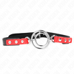 KINK - GAG MED FLERA O-RINGAR 4 / 4,8 CM RÖD 38 X 56 CM