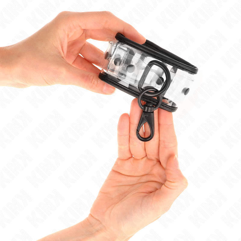 KINK - Säädettävät kirkkaat rannekkeet 18–30 cm x 5,5 cm