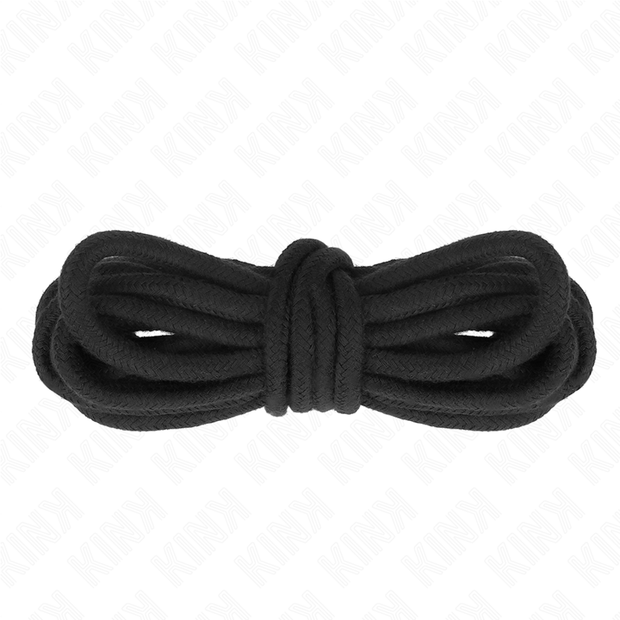 KINK - BOMULLSLINA 10 METER SVART