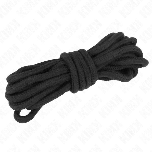KINK - BOMULLSLINA 10 METER SVART