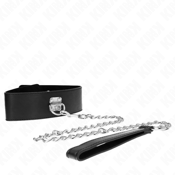 KINK - ENKEL HALSBAND MED KOPPEL 65 CM MODELL 0