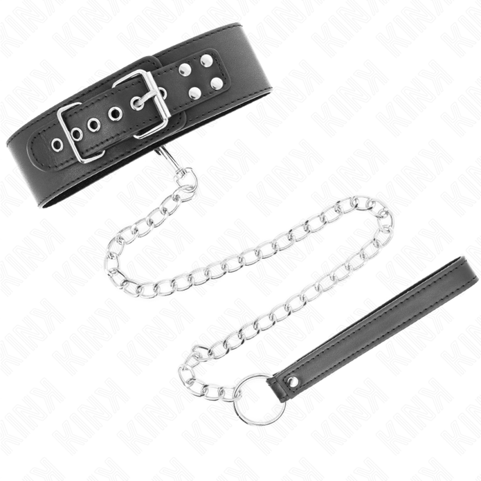 KINK - ENKEL HALSBAND MED KOPPEL 65 CM MODELL 0