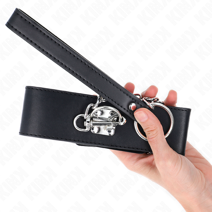 KINK - ENKEL HALSBAND MED KOPPEL 65 CM MODELL 0