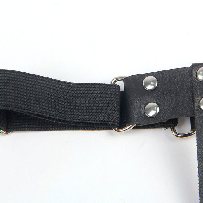 SUBBLIME - Säädettävä musta sukkanauha, one size