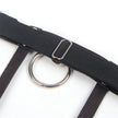 SUBBLIME - Säädettävä musta sukkanauha, one size