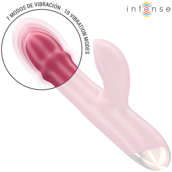 INTENSE - CHLOE MULTIFUNKTIONELL VIBRATOR 3 I 1 RÖD