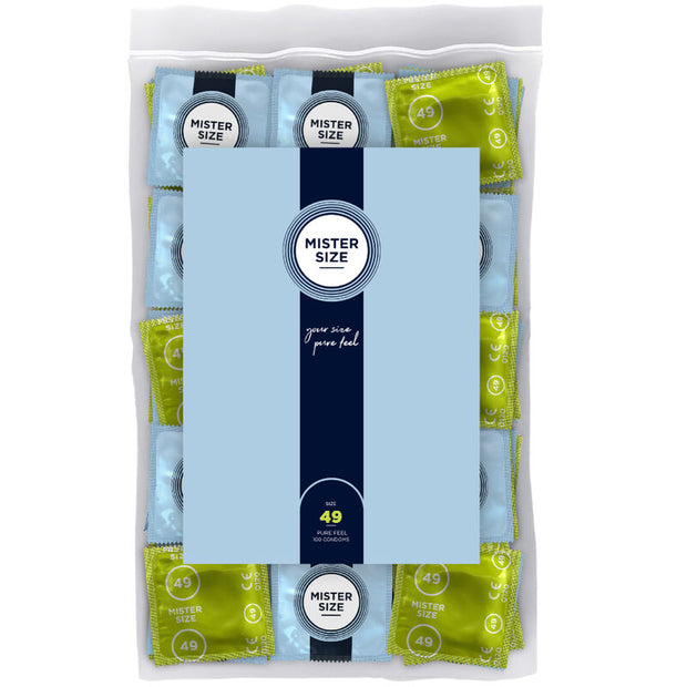 MISTER SIZE - Kondomit koko S 49 mm (100 kpl)