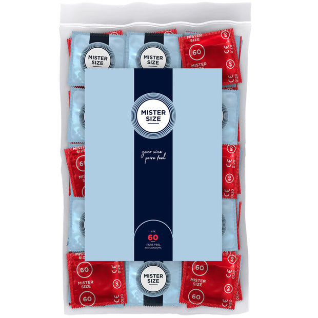 MISTER SIZE - Koko XL 60 mm – 100 kpl kondomit