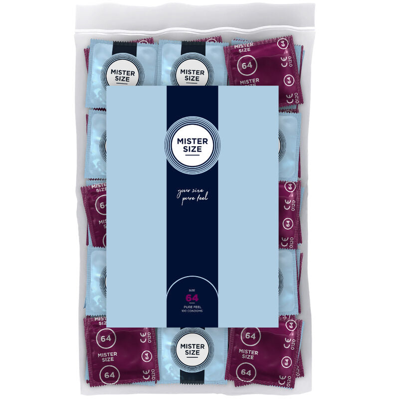 MISTER SIZE - Kondomit koko XL 64 mm 100 kpl