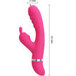 PRETTY LOVE - PHOENIX MULTIFUNCTIONELL KANINVIBRATOR ROSA