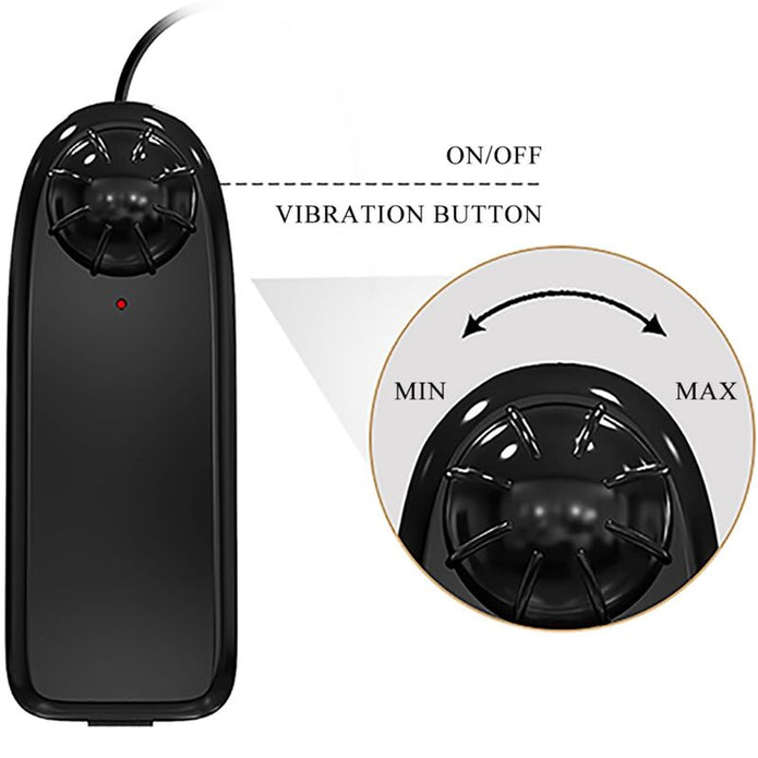 BAILE - Realistinen vibraattori kaukosäätimellä, 20,6 cm