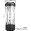 PRETTY LOVE - TAMARA MANLIG MASSETURBATOR MULTI-HASTIGHETS VIBRATOR SVART