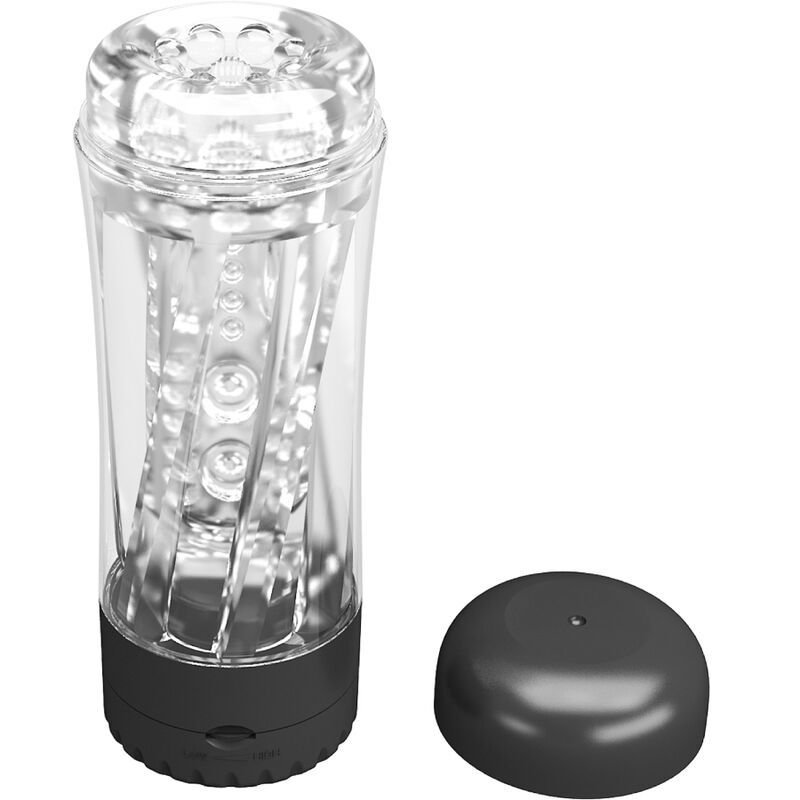 PRETTY LOVE - TAMARA MANLIG MASSETURBATOR MULTI-HASTIGHETS VIBRATOR SVART
