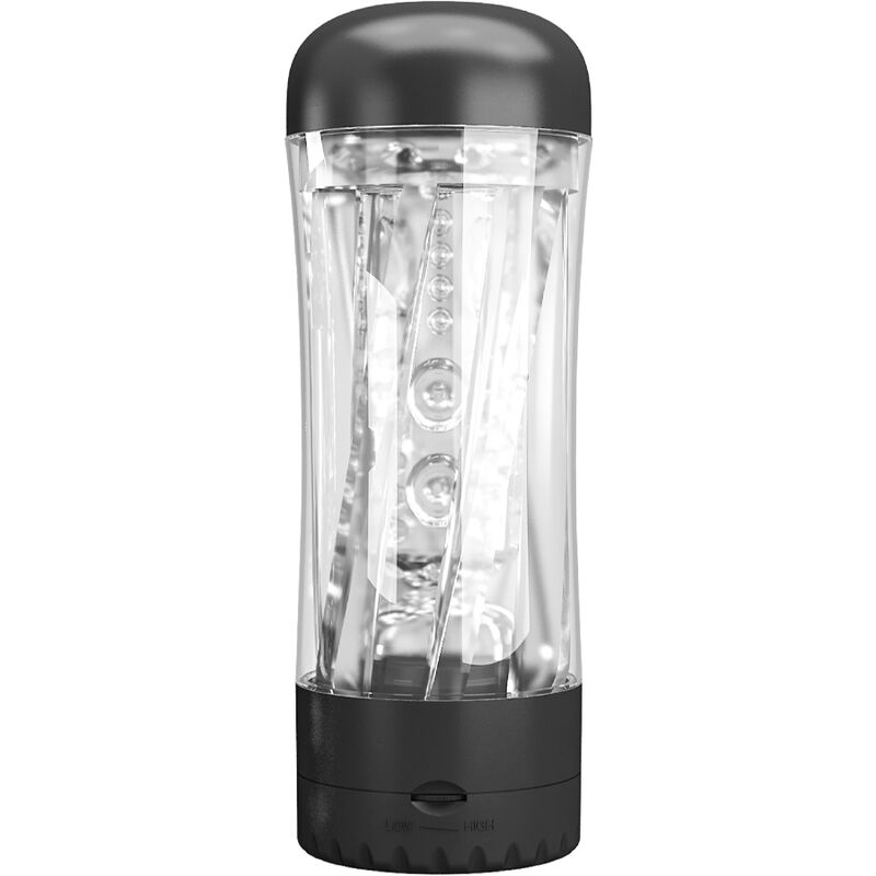 PRETTY LOVE - TAMARA MANLIG MASSETURBATOR MULTI-HASTIGHETS VIBRATOR SVART