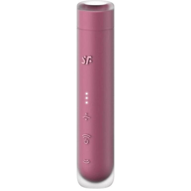 SATISFYER - First Kiss Wave klitoriskiihotin Garnet