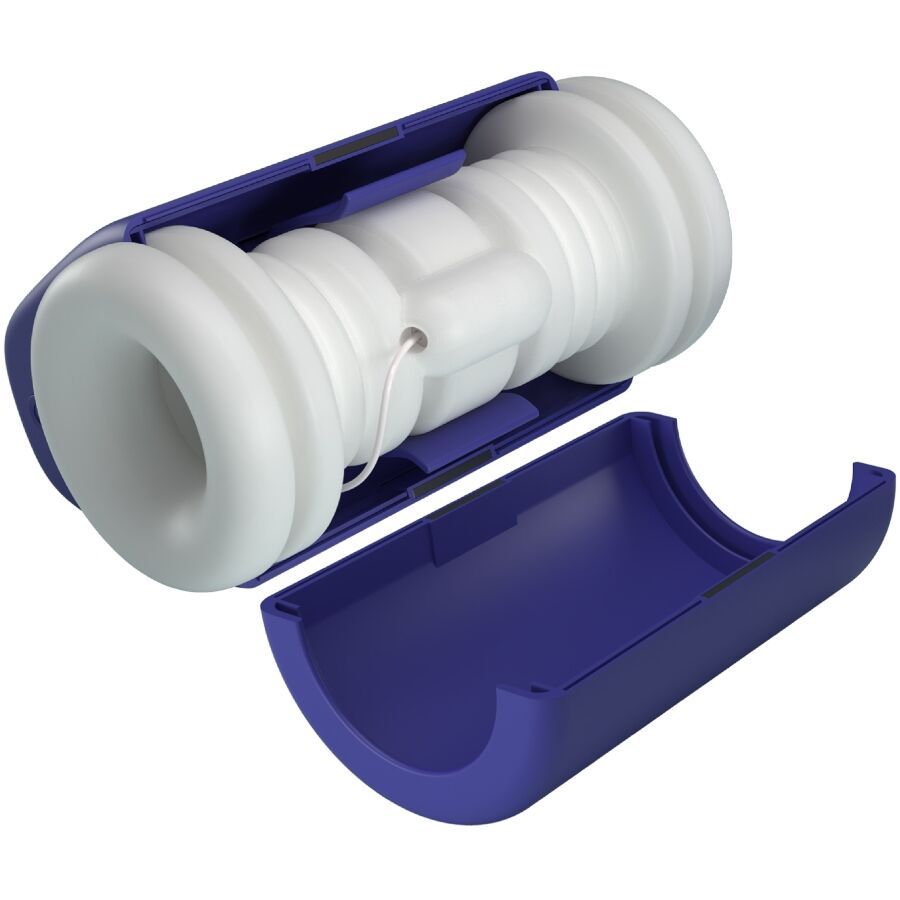 PRETTY LOVE - DJ LADY MALE MASTURBATOR WITH VIBRATION 5 SETTINGS PURPLE