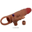 PRETTY LOVE - OSMAR PENIS SLEEVE + VIBRATING CLITORIS STIMULATOR