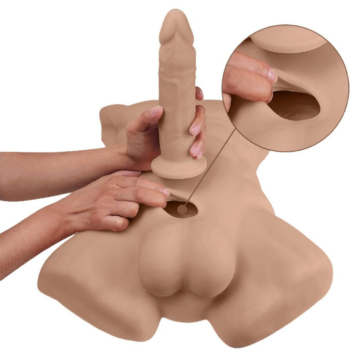 SILEXD - L realistinen miestorso