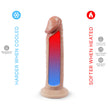 SILEXD - Lämpöreaktiivinen Dildo, 19 cm