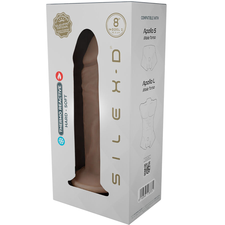 SILEXD - Realistinen Dildo, 20,6 cm