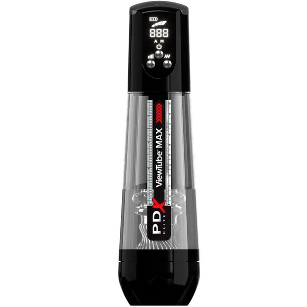 PDX ELITE - Max View – läpinäkyvä automaattinen masturbaattori