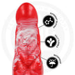 EPIC - DILDO AGNIS CRIMSON FIRE
