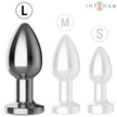 INTENSE - ANAL PLUG 10 VIBRATIONS METAL WITH REMOTE CONTROL L