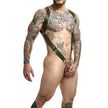 MOB - DNGEON GREEN STRAIGHT BACK HARNESS ONE SIZE