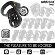 ADDICTED TOYS LOCKED - Silent Keep Penishäkki 7,5 cm