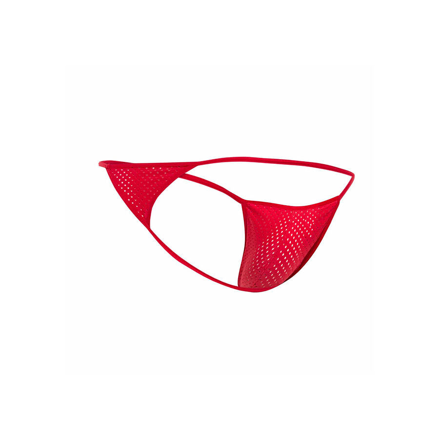MOB - Punainen mikrokuituinen V-string S/M