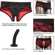 CALEXOTICS - SCANDAL SET OF CROTCHLESS PANTIES WITH DILDO SIZE L/XL