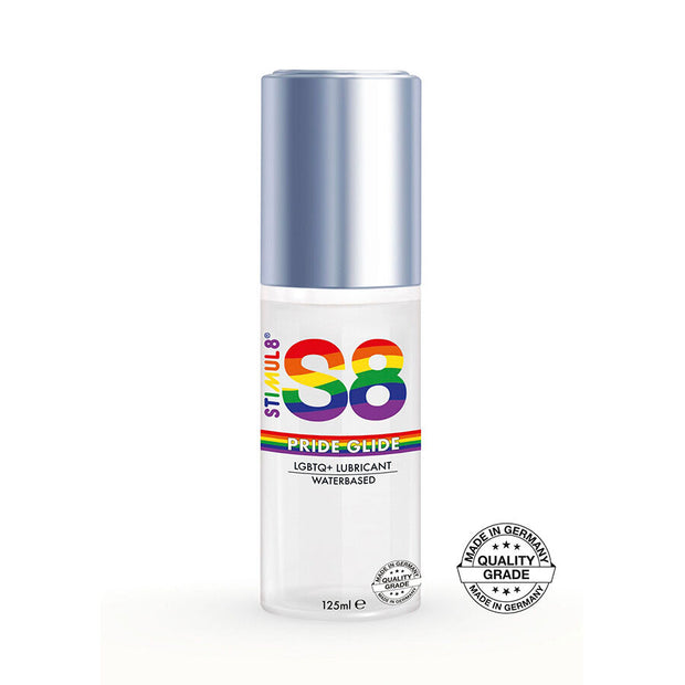 STIMUL8 - Pride Glide 125 ml – paksu vesipohjainen liukuvoide