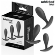 ADDICTED TOYS - SET OF 3 ANAL PLUG SILICONE MODEL 2