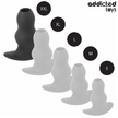 ADDICTED TOYS - HÅLIG ANALPLUGG SILIKON STORLEK XXL 15,2 CM
