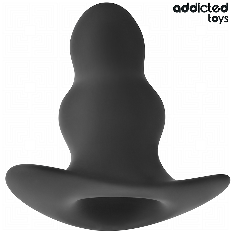 ADDICTED TOYS - HÅLIG ANALPLUGG SILIKON STORLEK XXL 15,2 CM