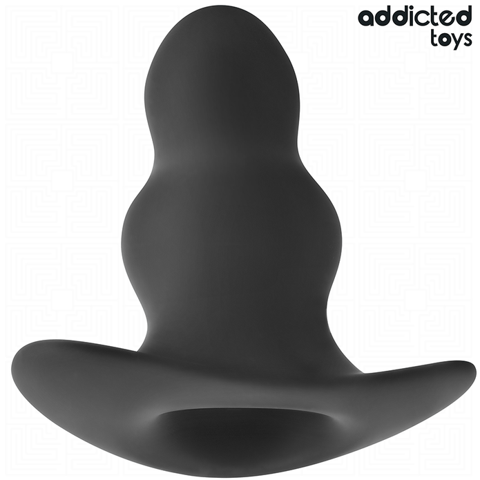 ADDICTED TOYS - HOLLOW ANAL PLUG SILICONE SIZE L 11.1 CM