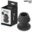ADDICTED TOYS - EXTREME HOLLOW ANAL PLUG SILICONE SIZE M 8.7 CM