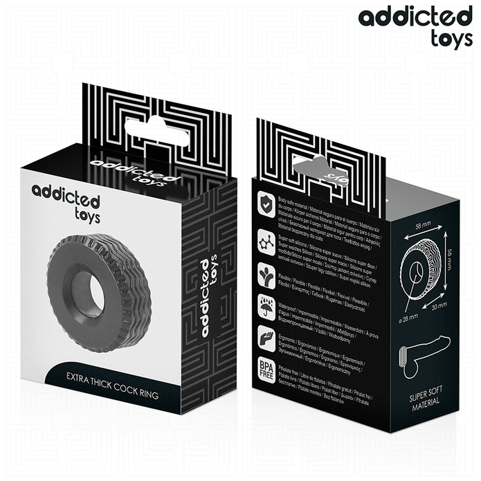 ADDICTED TOYS - Extra paksu penisrengas