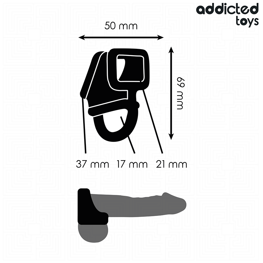 ADDICTED TOYS - Penishäkki renkaalla