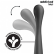 ADDICTED TOYS - DOUBLE ANAL MASSAGER SILICONE 22.5 CM