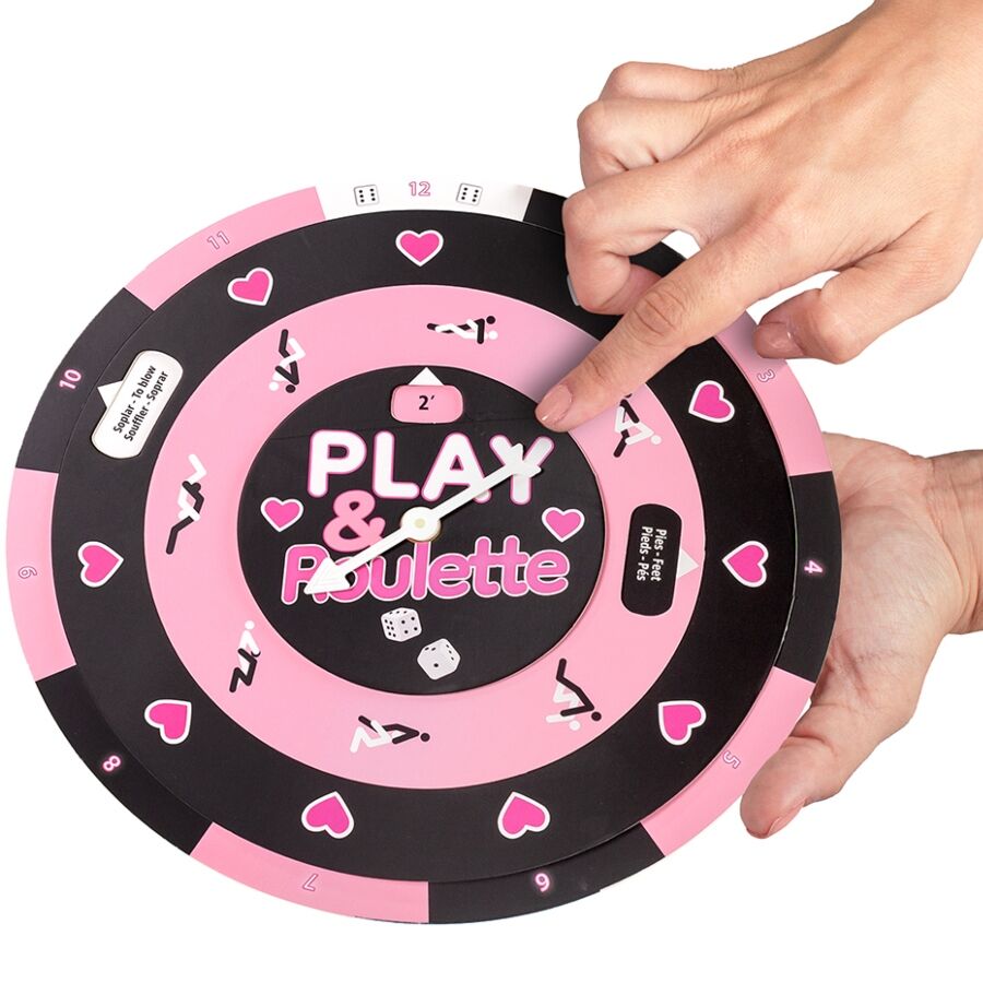 SECRETPLAY - Play & Roulette – noppapeli ja seksi-ruletti