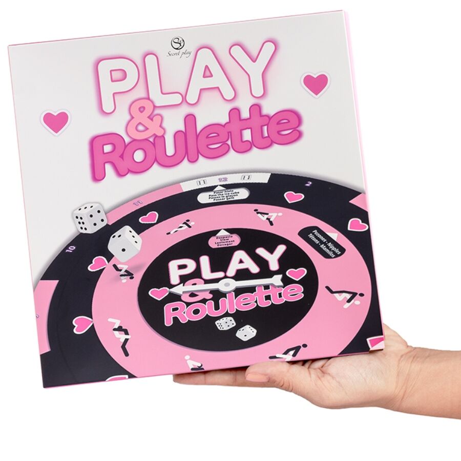SECRETPLAY - Play & Roulette – noppapeli ja seksi-ruletti