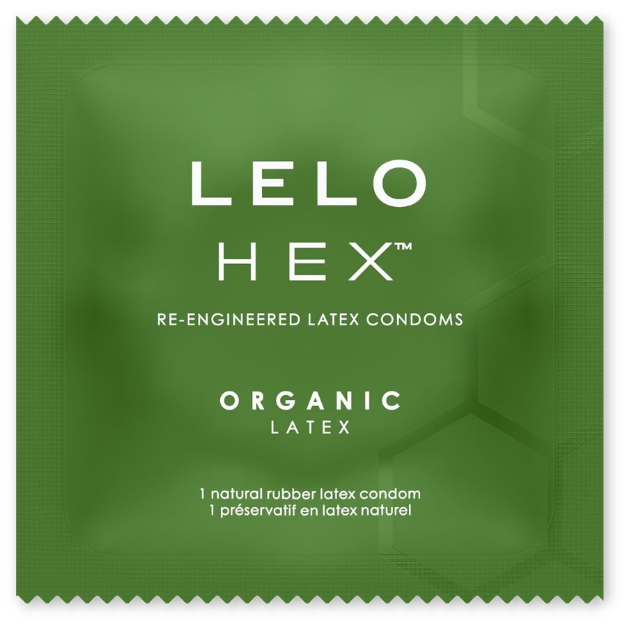 LELO - HEX ORGANIC KONDOMASK 3 ENHETER