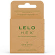 LELO - HEX ORGANIC KONDOMASK 3 ENHETER