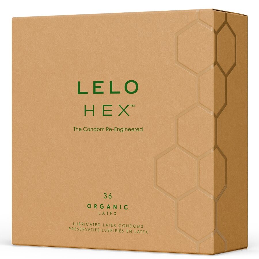 LELO - HEX Organic - Luomukondomit 36 kpl