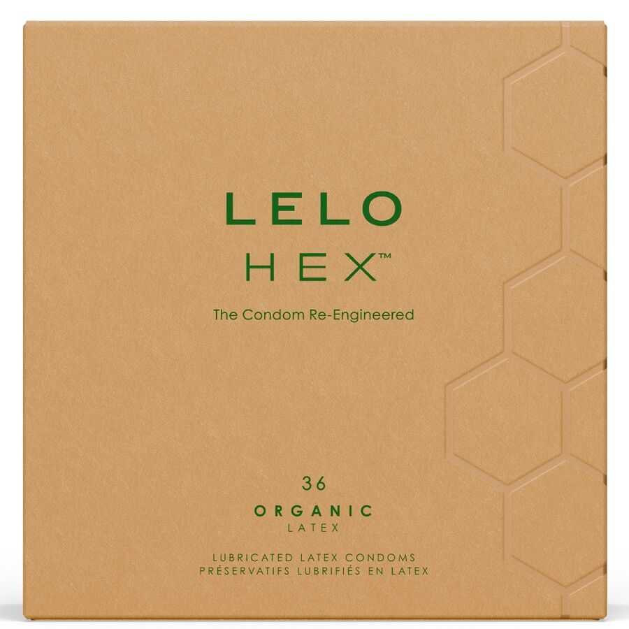LELO - HEX Organic - Luomukondomit 36 kpl
