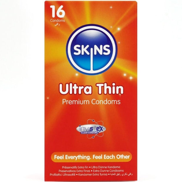 SKINS - Ultra Thin - Kondomit, 16 kpl