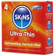 SKINS - Ultra Thin – Kondomit, 4 kpl