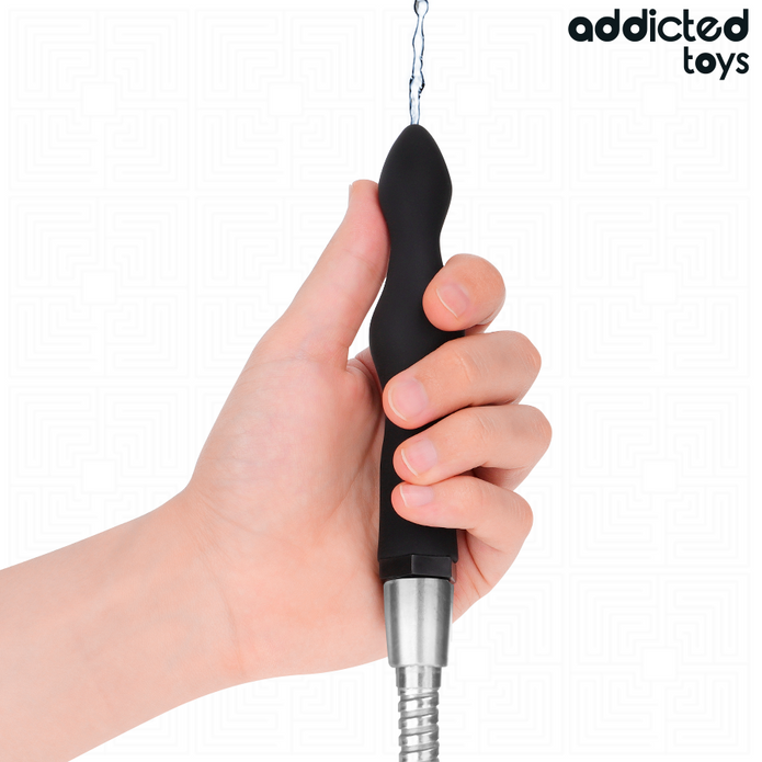 ADDICTED TOYS - ANAL CLEANER WITH UNIVERSAL ADAPTER MODEL 3