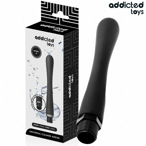 ADDICTED TOYS - Anaalihuuhde universal-adapterilla, malli 4